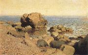 Sea bank rummaged Isaac Levitan